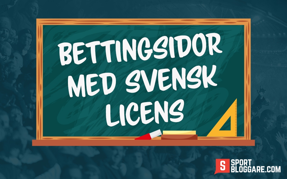 Bettingsidor med svensk licens