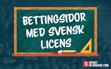 Bettingsidor med svensk licens