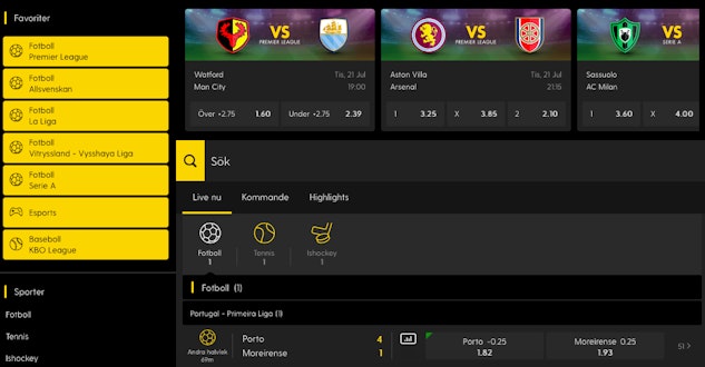 Bethard Betting online