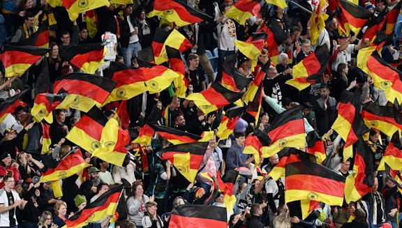 Tyskland fotbollsfans FOTO Jaimi Joy