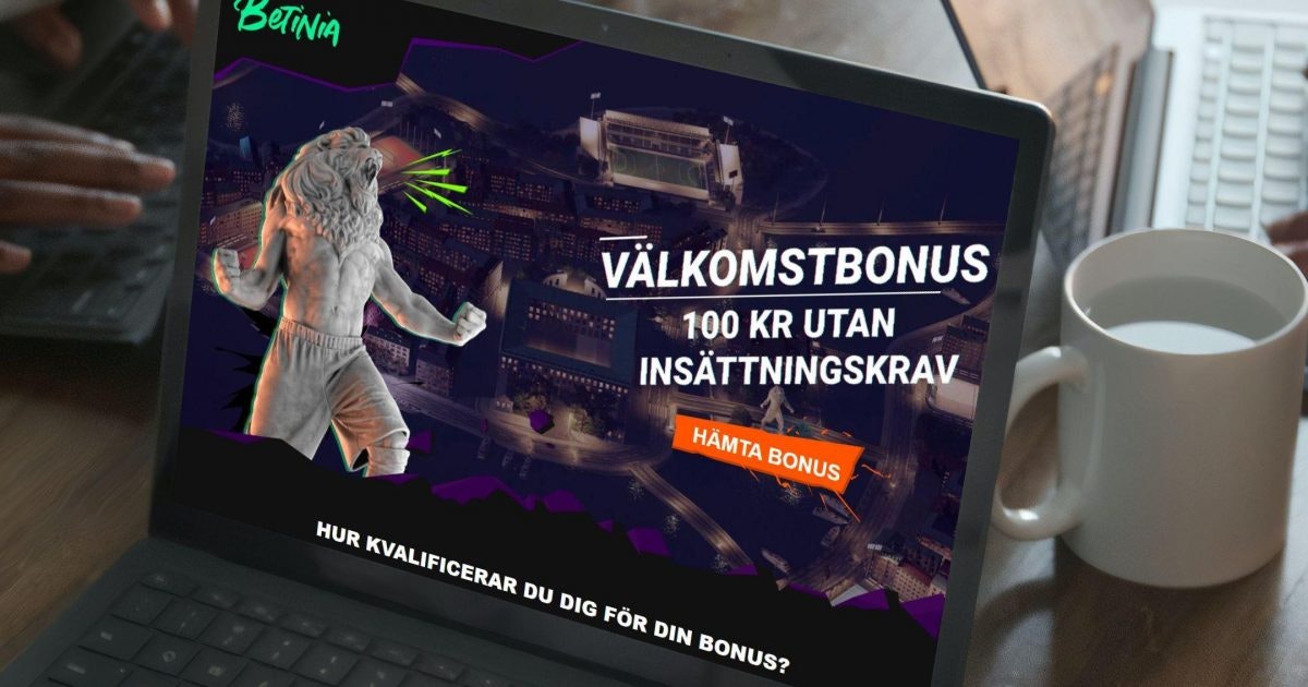 Betinia bonustilbud og betting