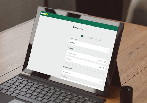 Bet365 skapa konto ny bonus