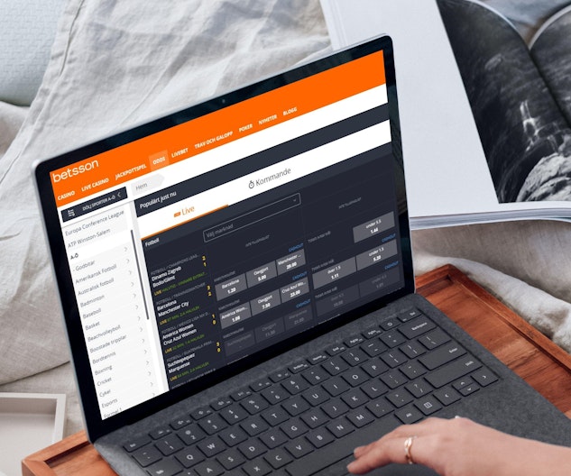 Betsson odds fotboll spelbolag