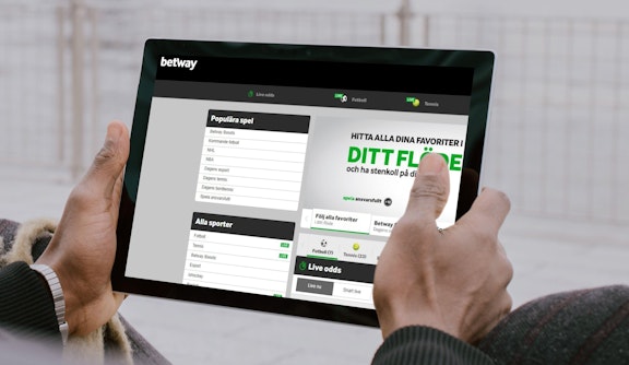 Betway lamnar sverige
