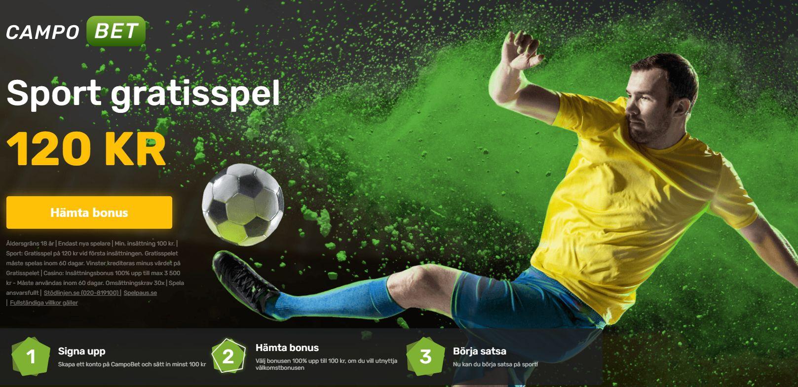 Campobet har också ett riktigt bra freebet