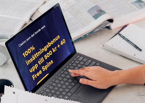 Casumo bonus med 40 freespins