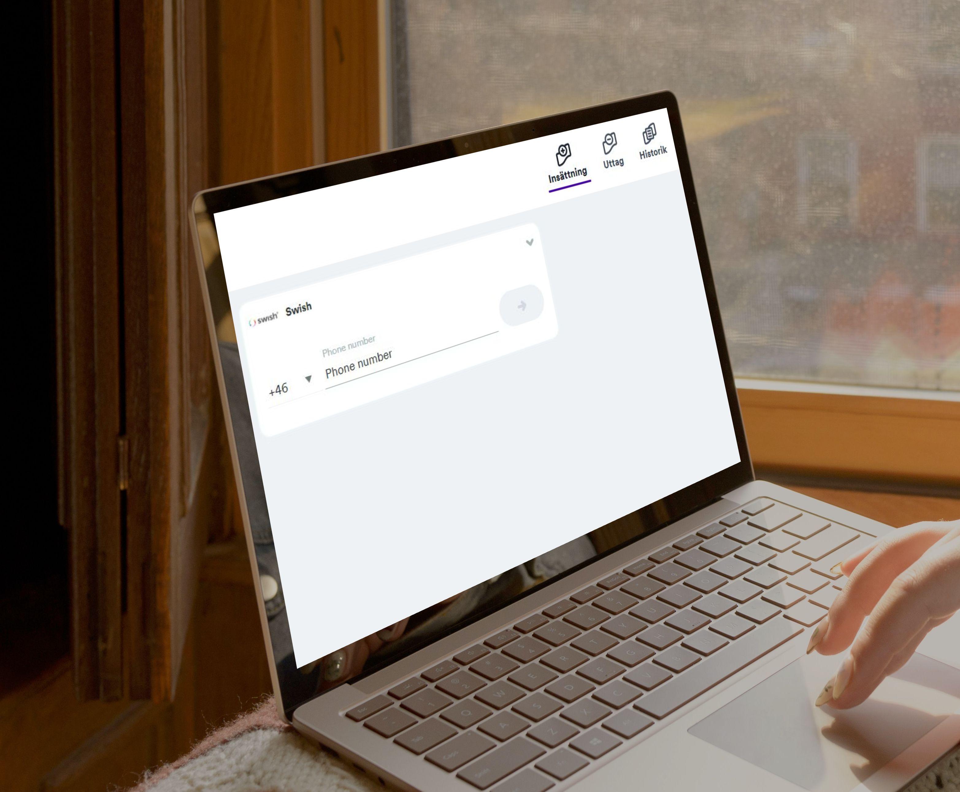 Casumo har Swish för insättning och uttag