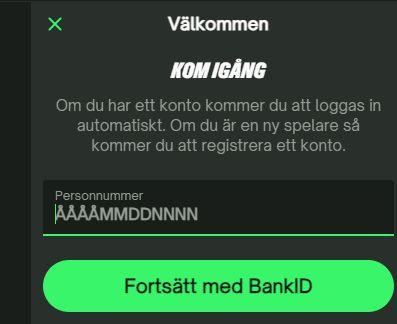 Färdigställ registreringen