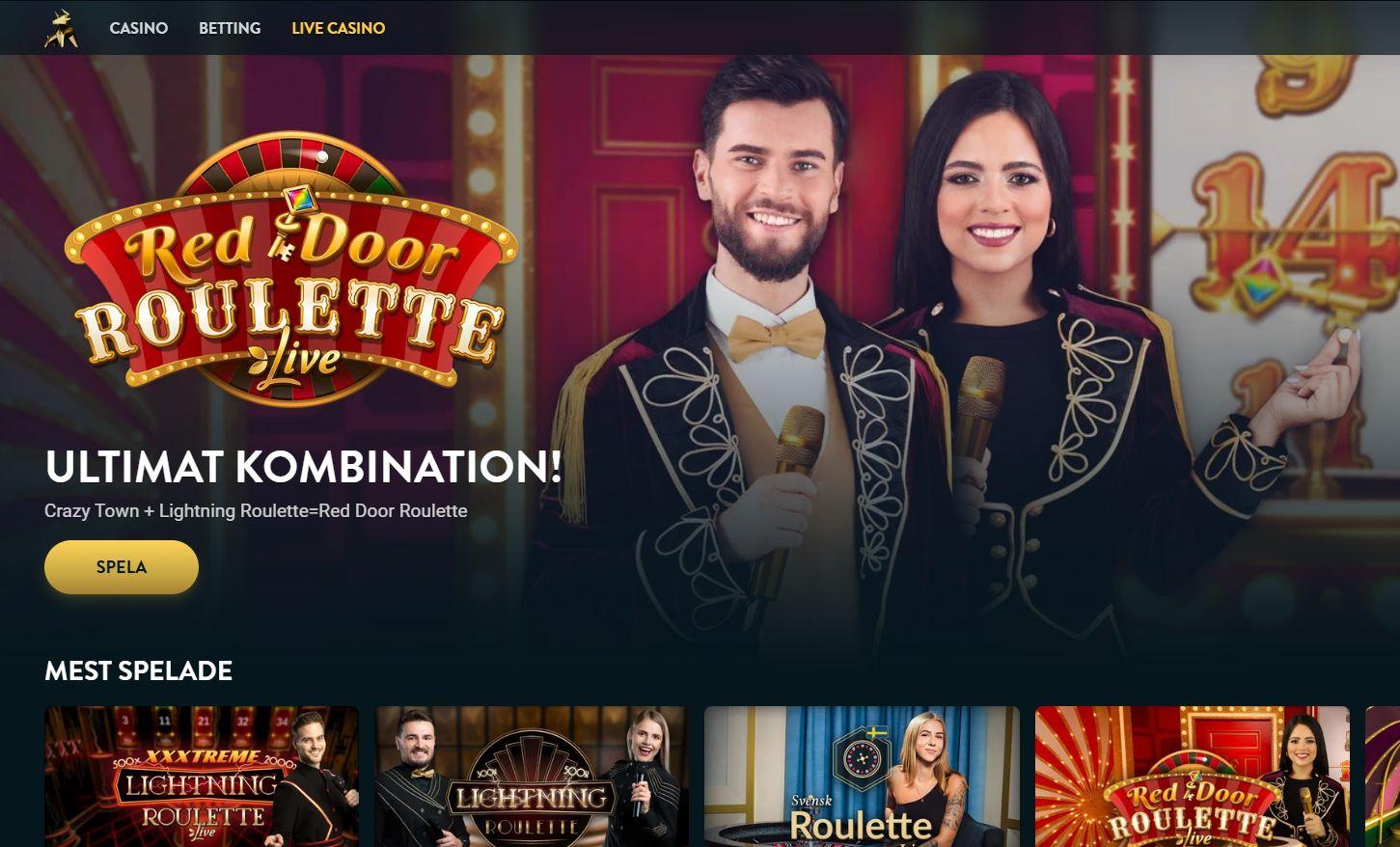 En titt på Golden Bulls livecasino