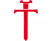 Knightslots logo white