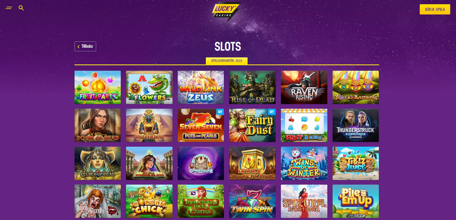 Lucky Casino slots