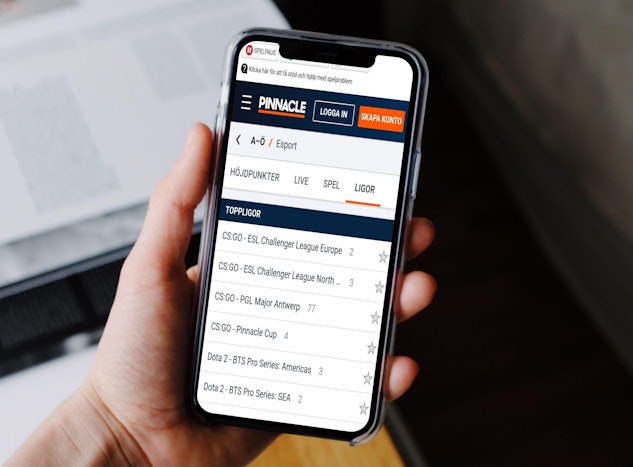 Pinnacle mobil betting odds spelbolag