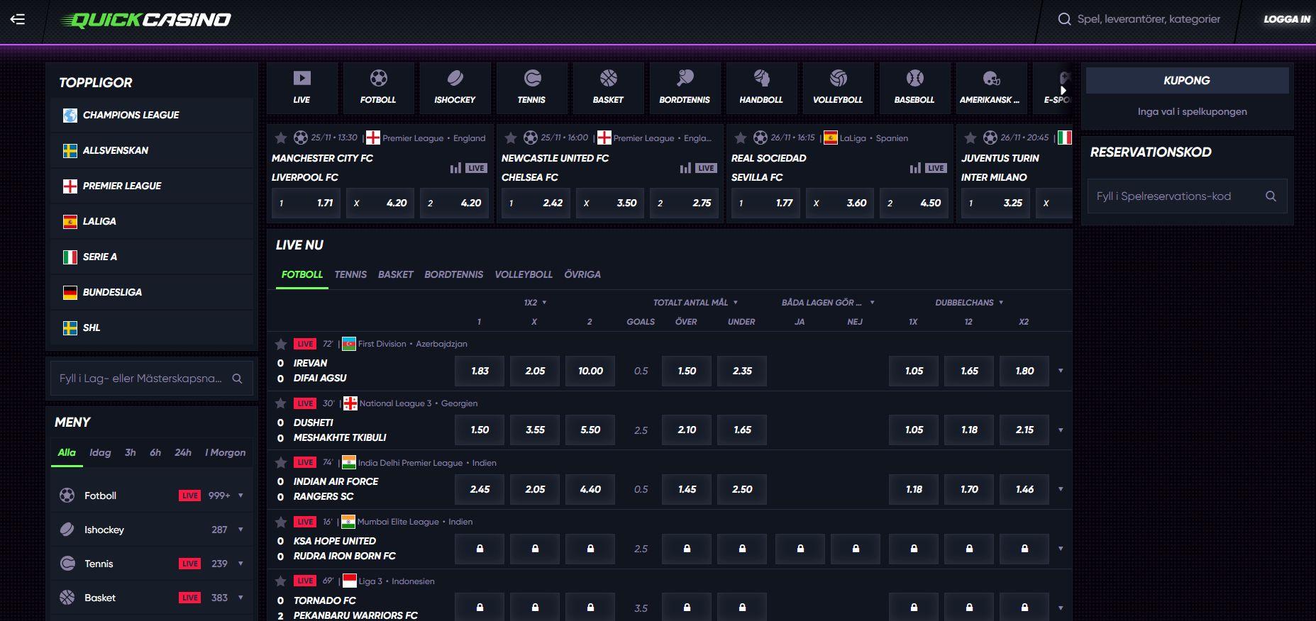 Sportsbook signerad Altenar