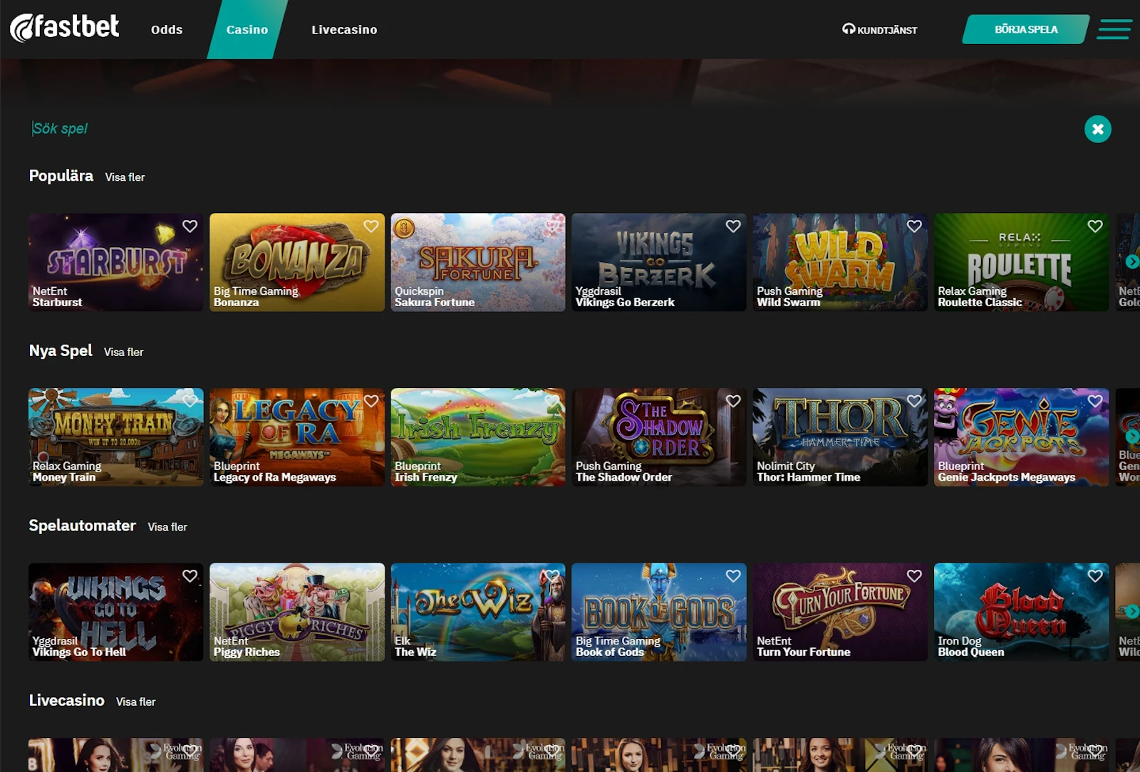 Fastbet Casino