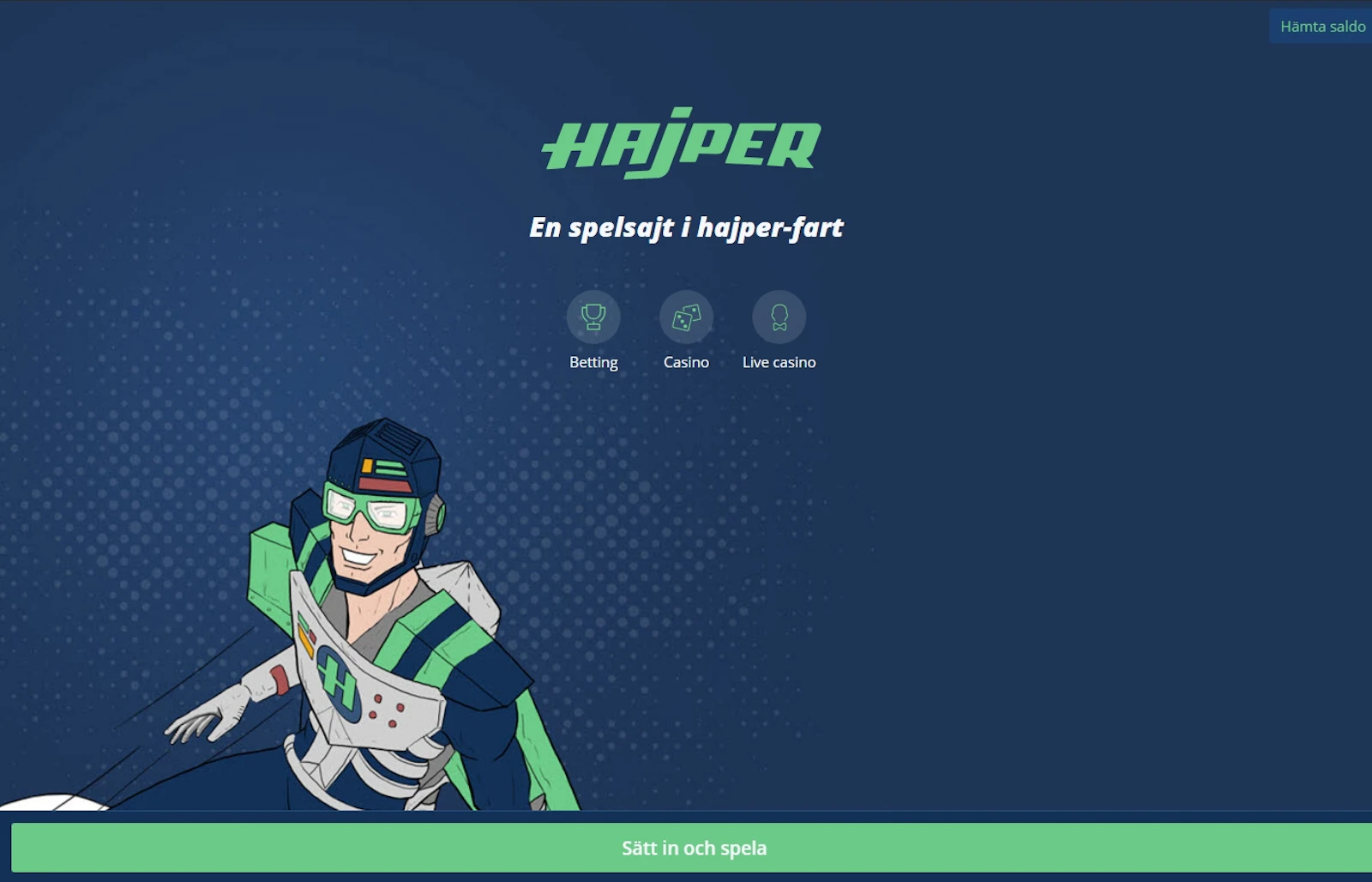 Hajper start