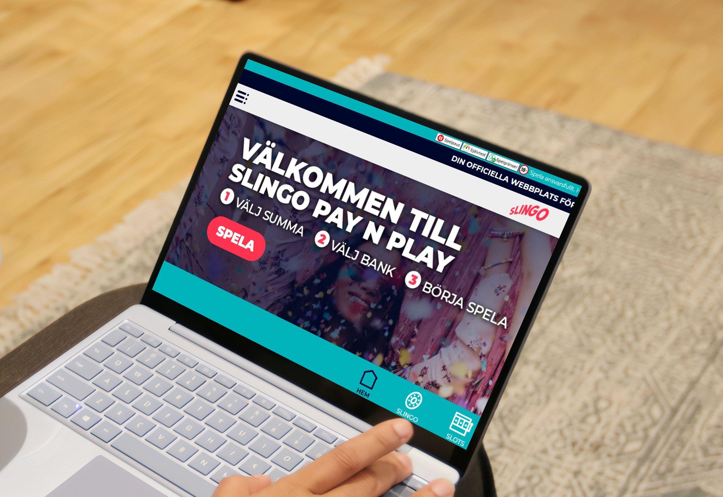 Slingo med datorn som enhet