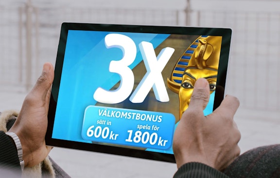 Snabbare ny casinobonus upp till 1200 kronor