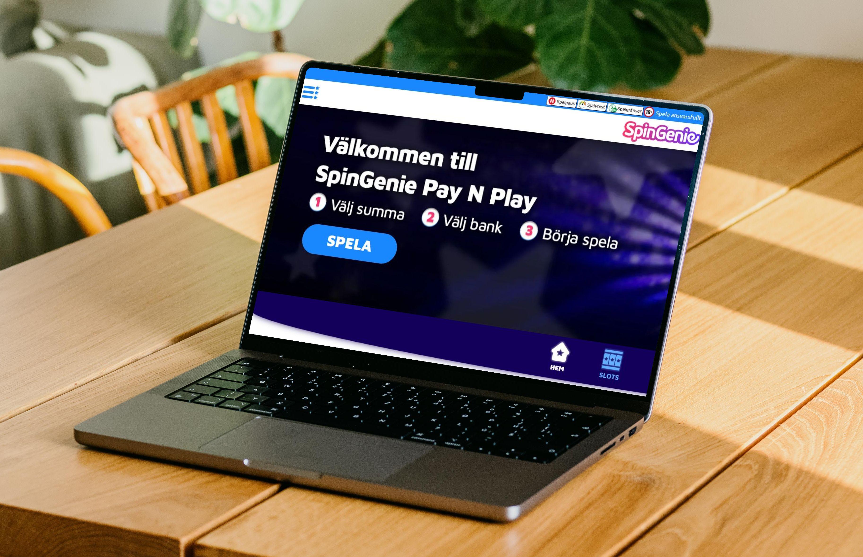 Spin Genie när du använder datorn