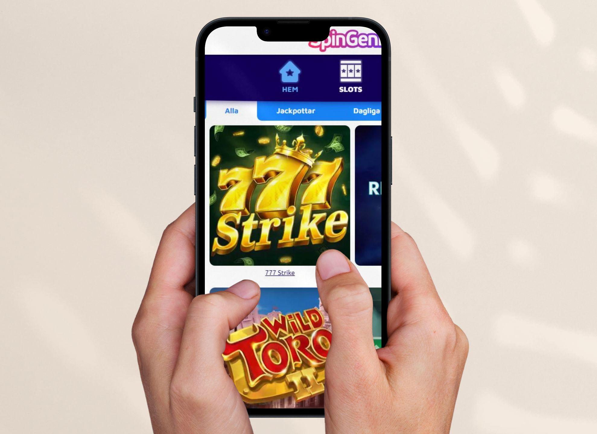 Mobilversionen fungerar också bra