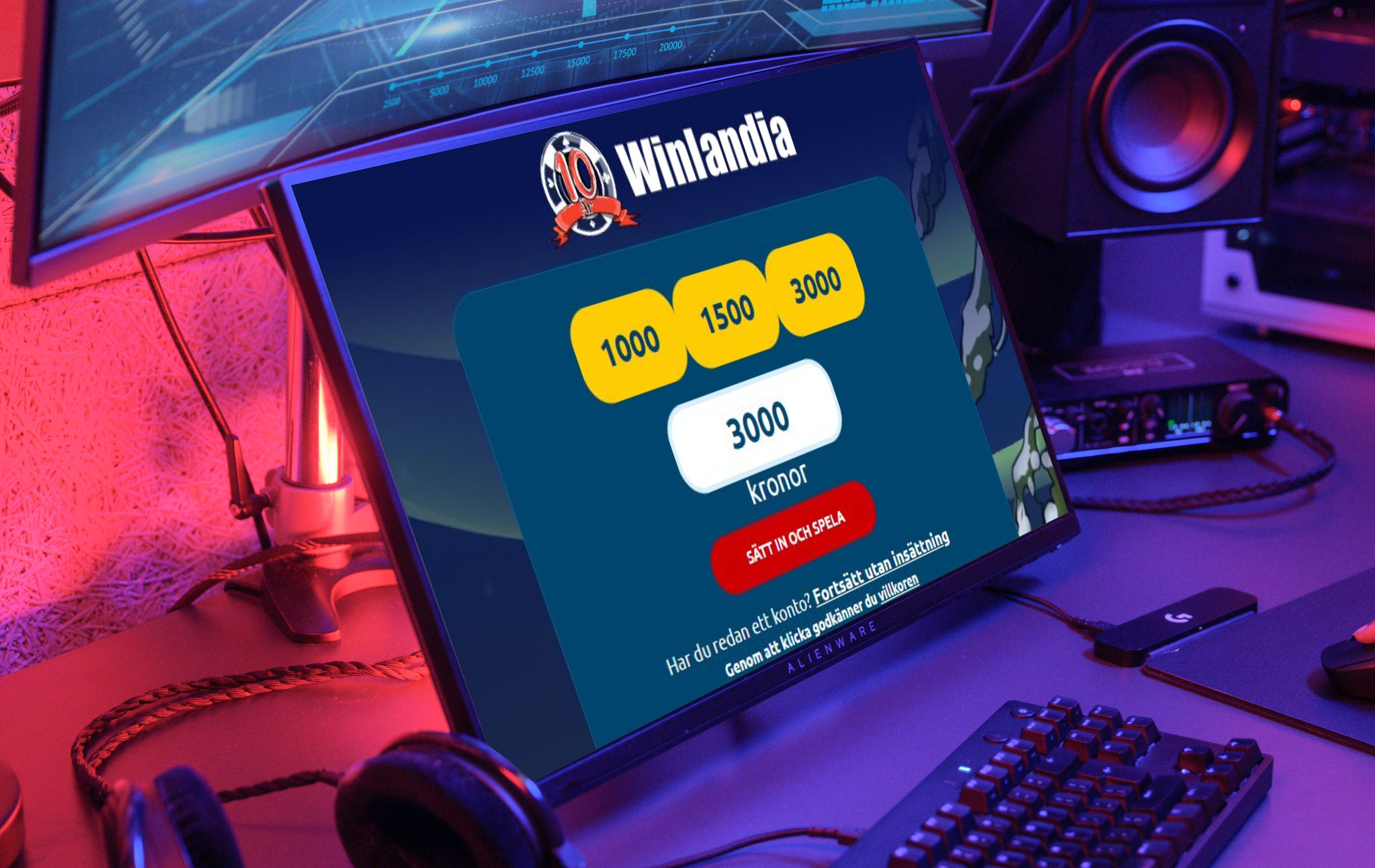 Winlandia casino med swish aven uttag