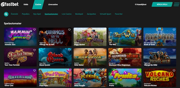 Fastbet casino pa natet