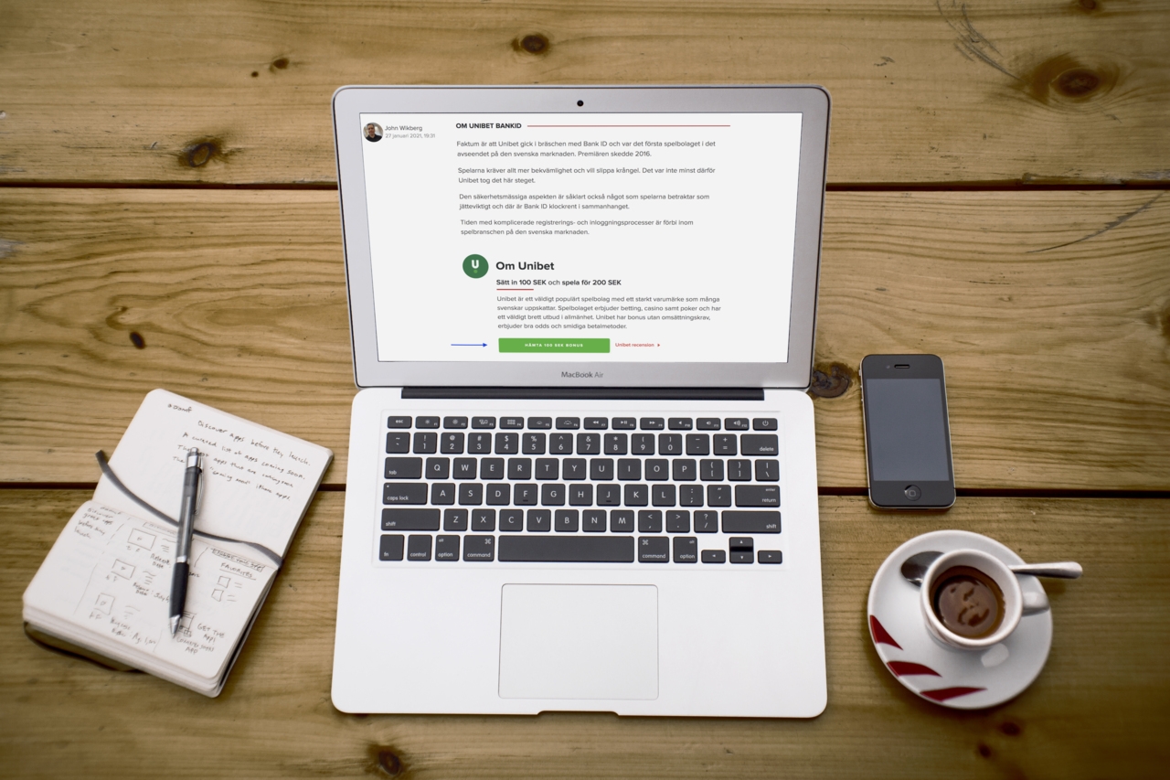 Hämta Unibets bonus