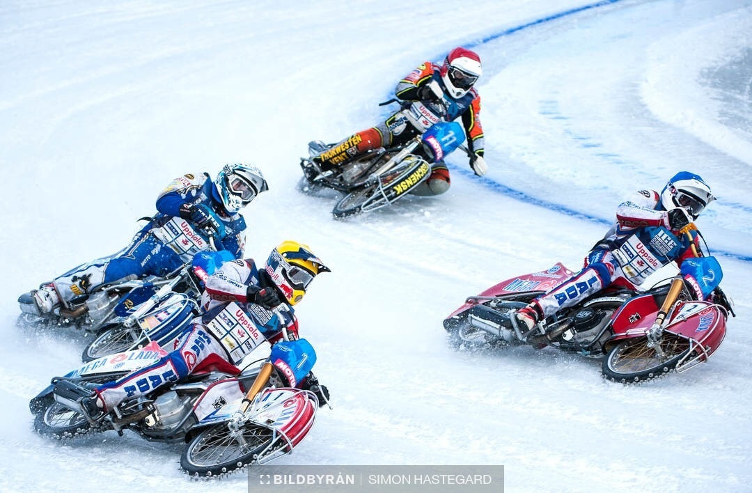 Ice Speedway Sweden - Rundbana win Round 3