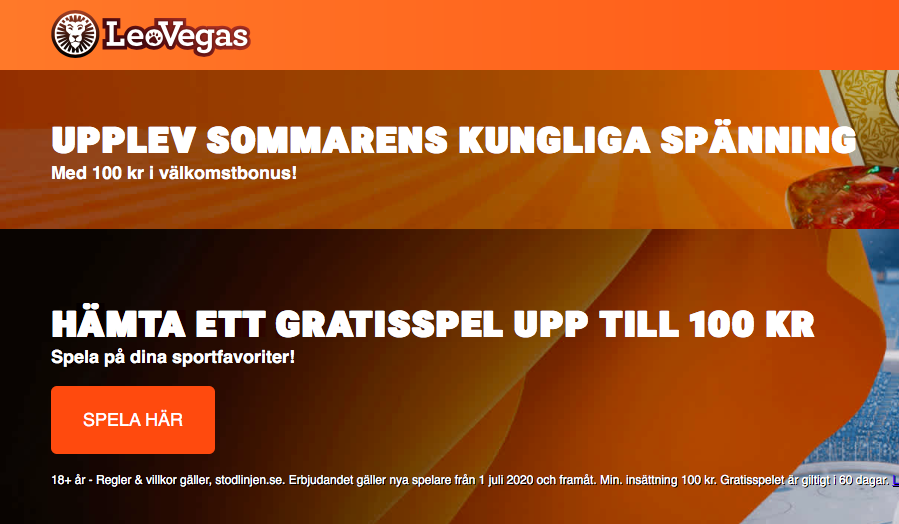 Klicka på "Spela här"