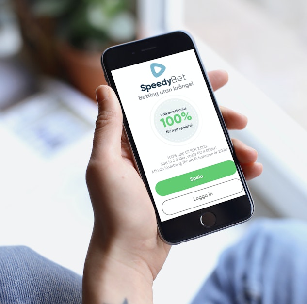 Speedybet Betting utan konto välkomstbonus