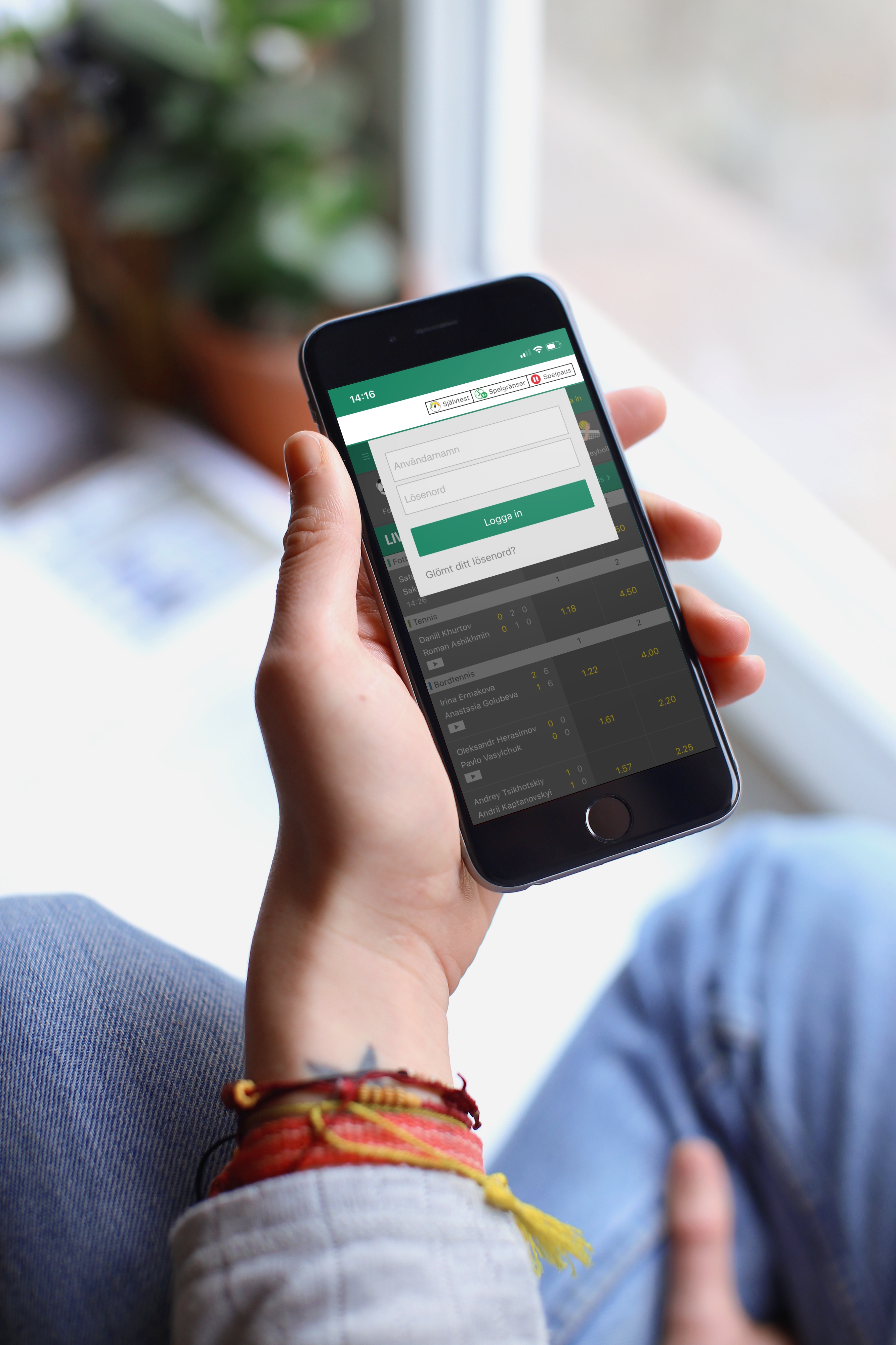 Fyll i dina uppgifter.