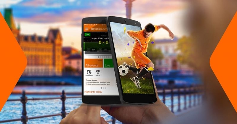 Schermata dell app Betsson