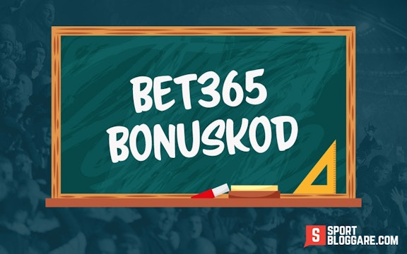 Bet365 bonuskod