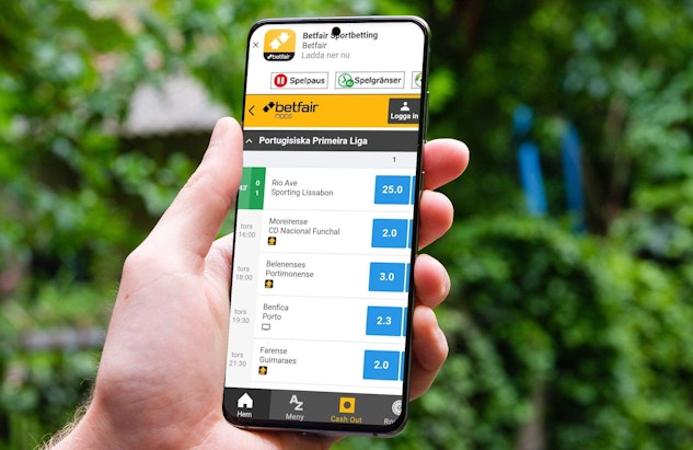 Betfair odds mobil