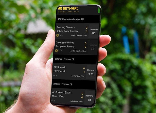 Bethard mobilen odds bettingsidor