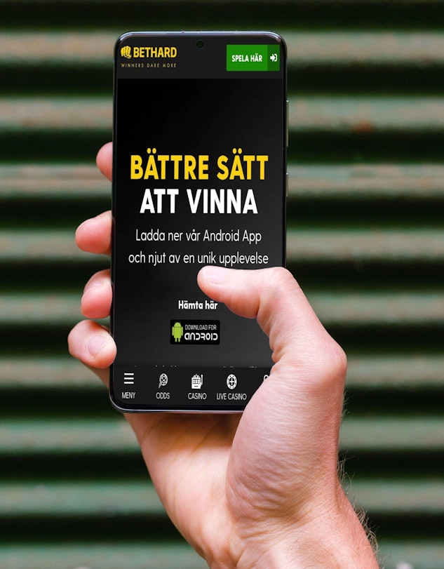 Bethard app uttag mobilen