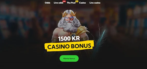 Bethards nya casinobonus 1500 kronor