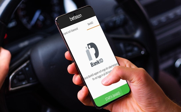 Betsson mobilen bankid spelbolag