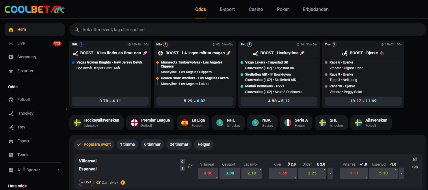 Coolbet nya bettingbonusen