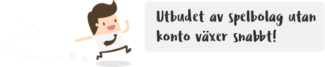 Bäst bettingsidor utan konto