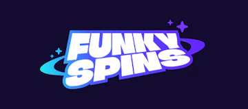 Funky spins logo background