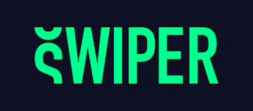 Swiper logo background