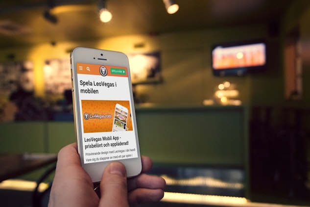 Leovegas app mobilen