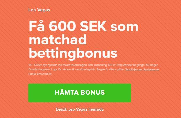 Klicka på "Hämta bonus"