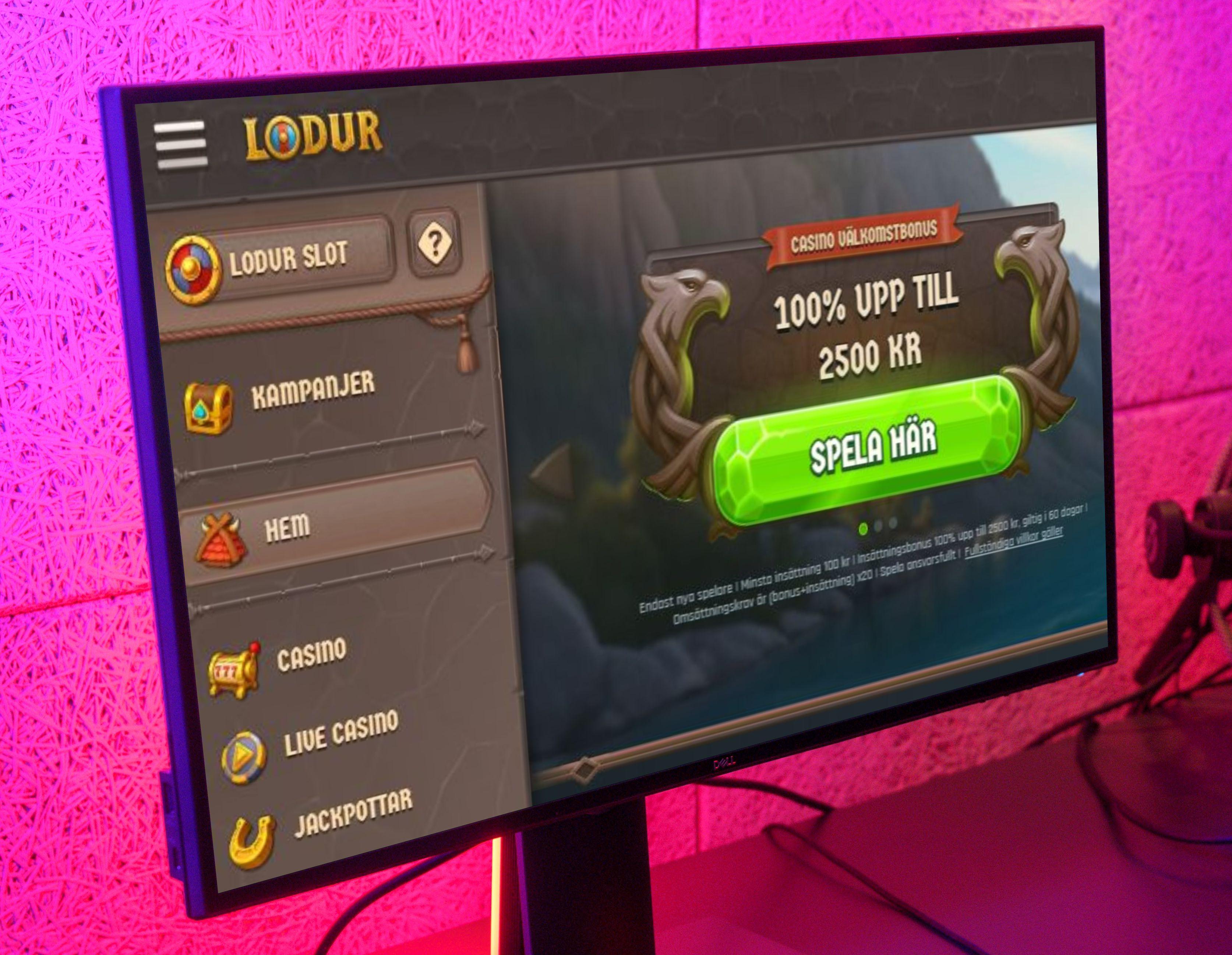 Lodur casino nytt spelbolag