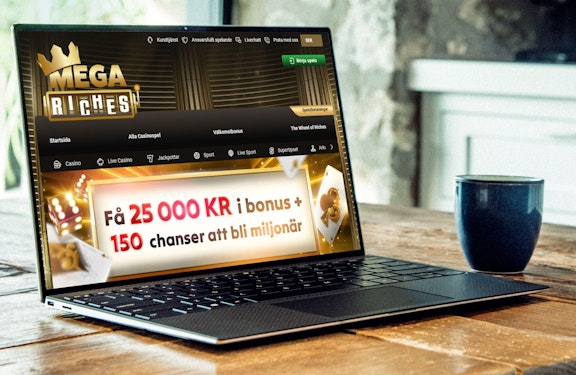 Mega riches casino storst bonus i Sverige