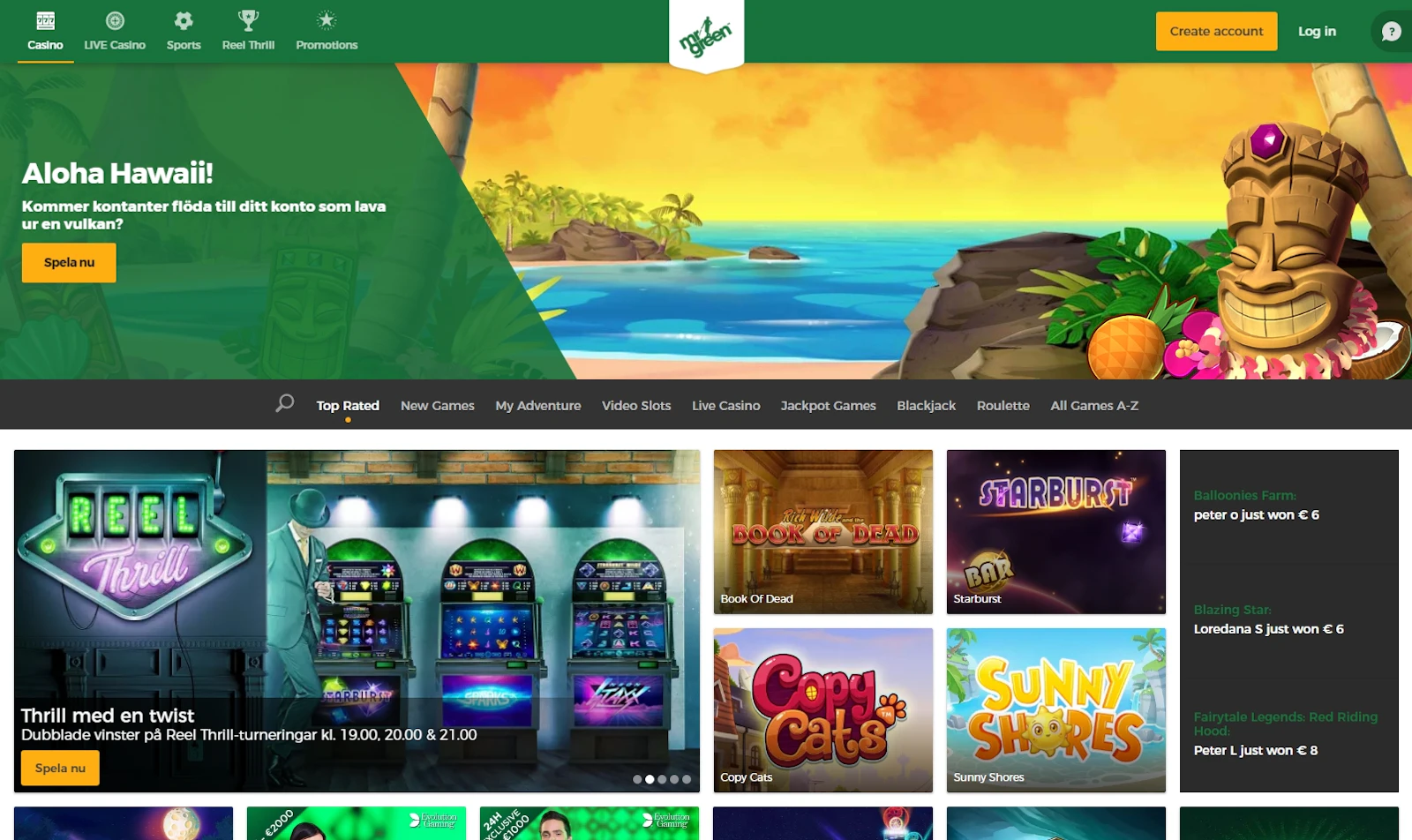 Mrgreen casino