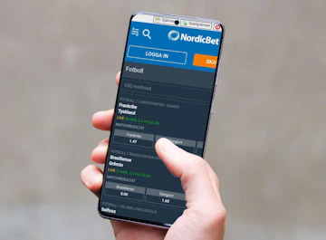 Nordicbet mobil odds sport bettingsidor