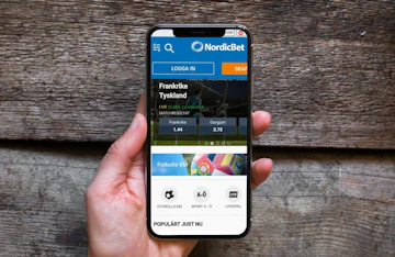 Nordicbet mobilen sportsbook odds bettingsidor
