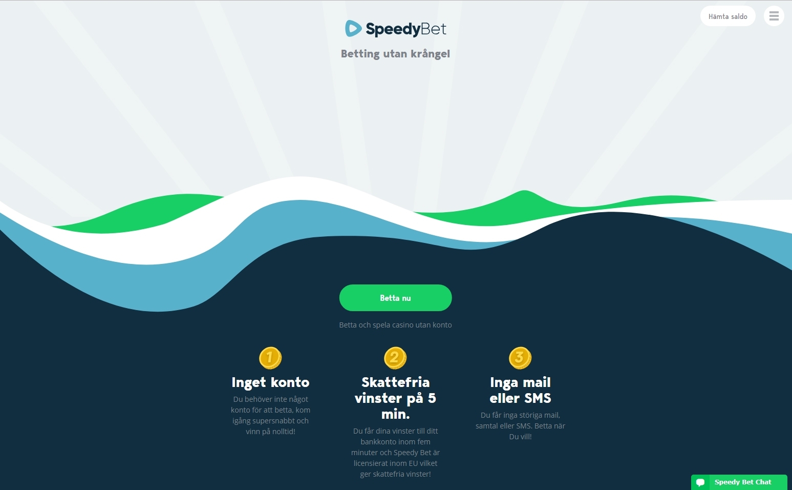 Speedybet start