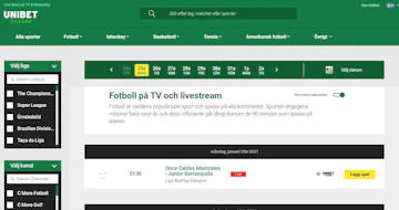 Streaming unibet
